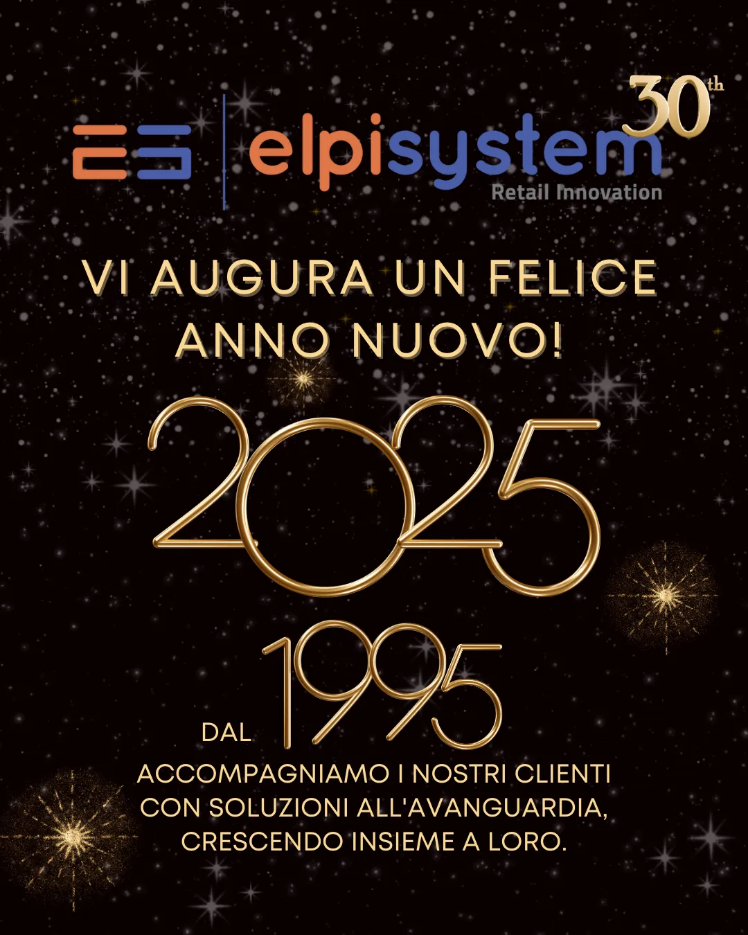 Buon 2025 da Elpi System!
